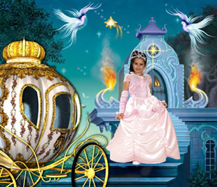 Fotomontaje de Cenicienta, Princesas de Cuento.
